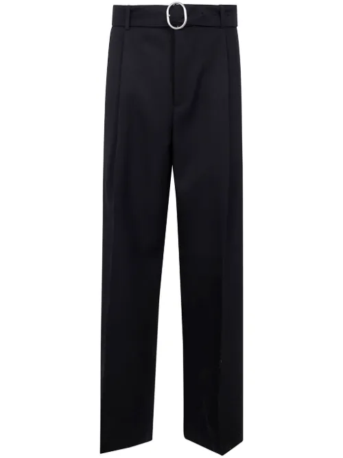 Pantalon court à taille ceinturée - Jil Sander - Modalova