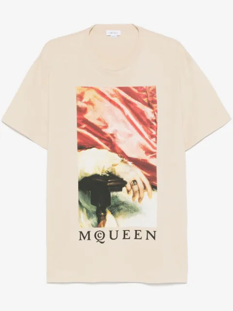 Alexander McQueen t-shirt à imprimé graphique