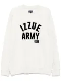 izzue logo sweatshirt - White