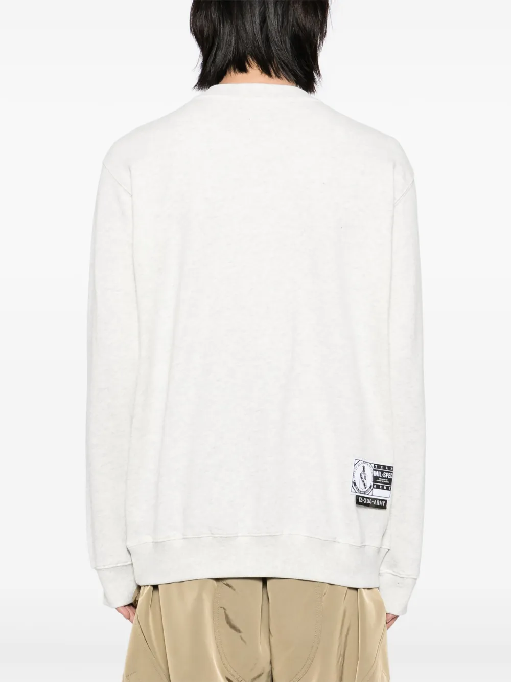 izzue Sweater met logo Wit