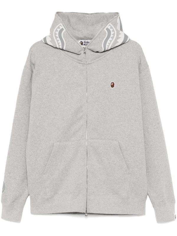 A BATHING APE® One-point Ape-head シャーク ジップアップ