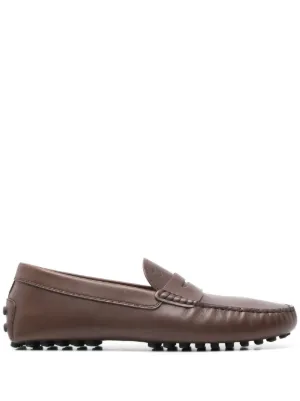 Tod's スエード ローファー | ブラウン | FARFETCH JP