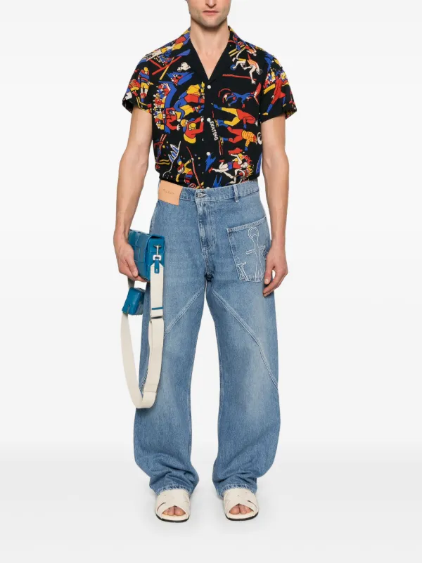 twisted jeans