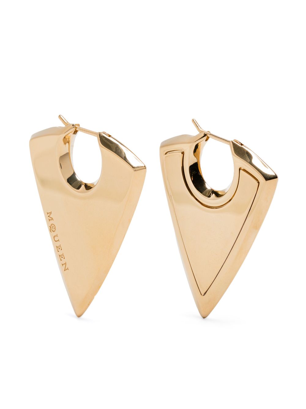 Alexander McQueen Arrow earrings - Gold