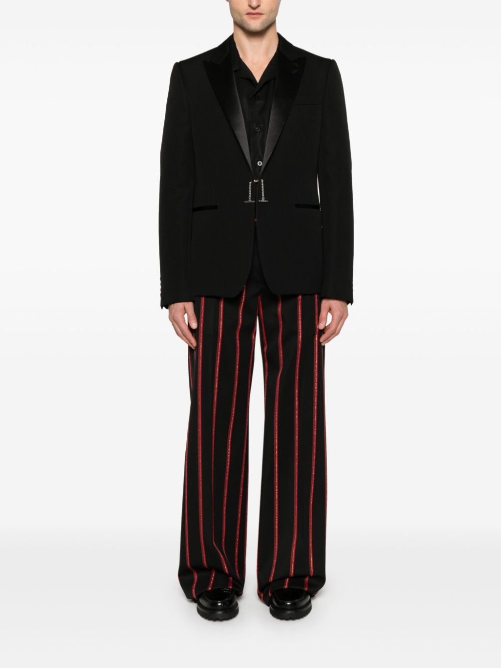 Alexander McQueen Low waist pantalon - Zwart