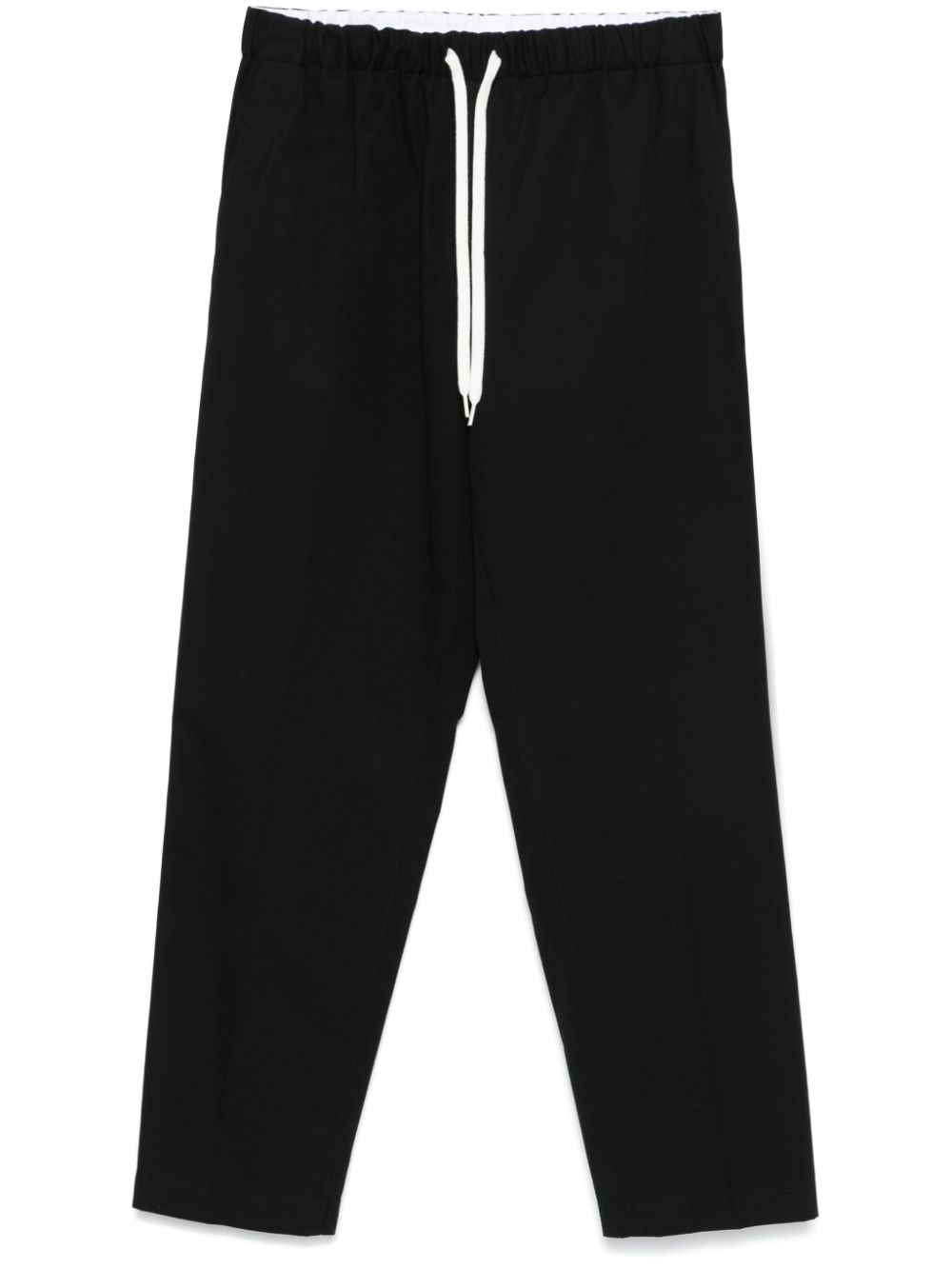 MM6 Maison Margiela drawstring trousers - Black