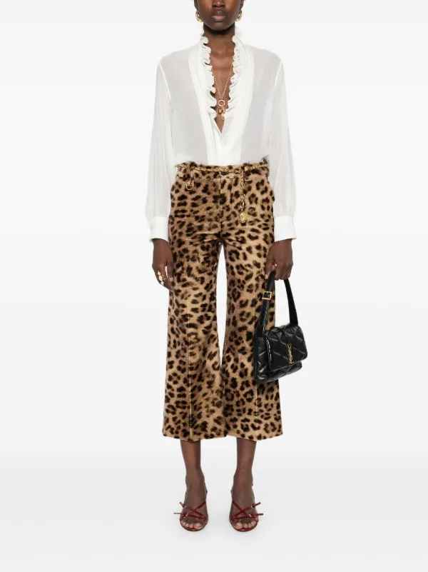 TOM FORD ruffle-detailed Blouse | White | FARFETCH