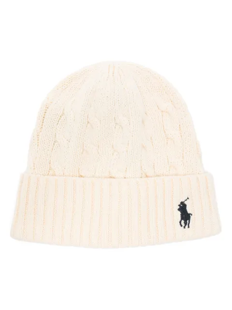 Polo Ralph Lauren Beanie mit Zopfmuster