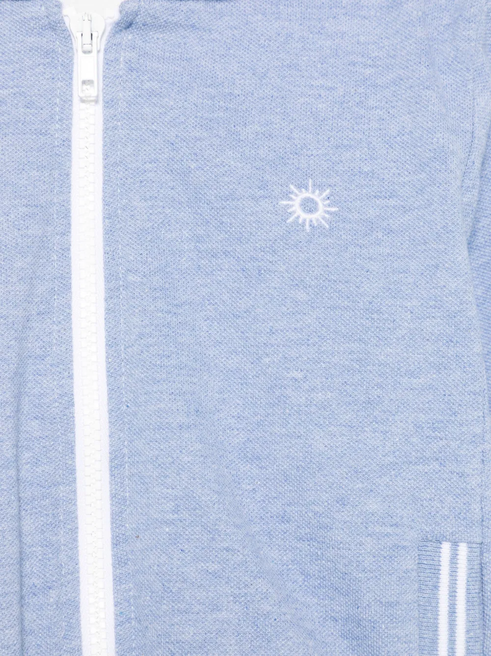 Patachou Hoodie met geborduurd logo Blauw