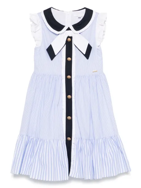 Patachou Vestido risca de giz