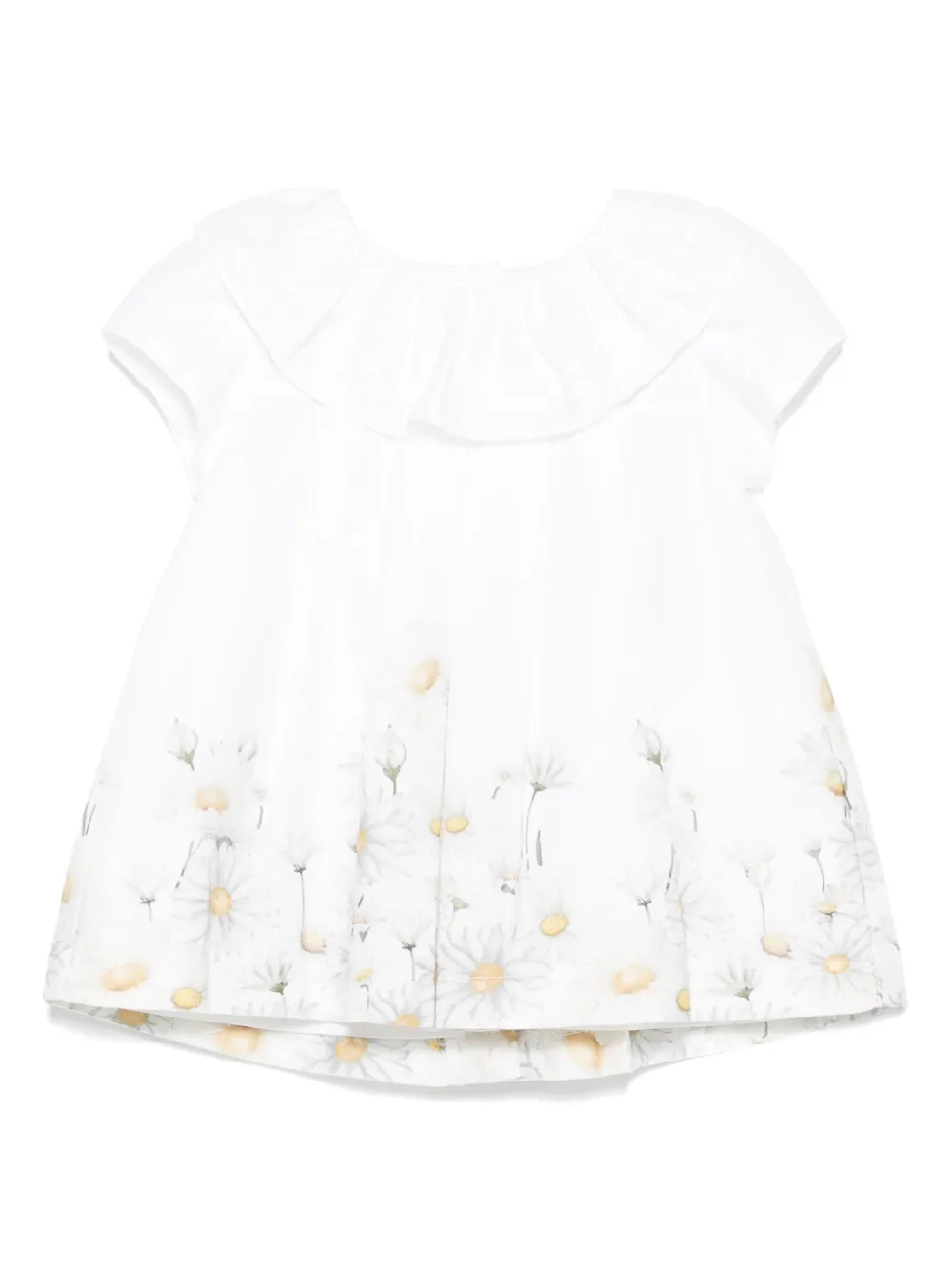 Patachou Kleid mit Margeriten-Print | Weiß | Image 1