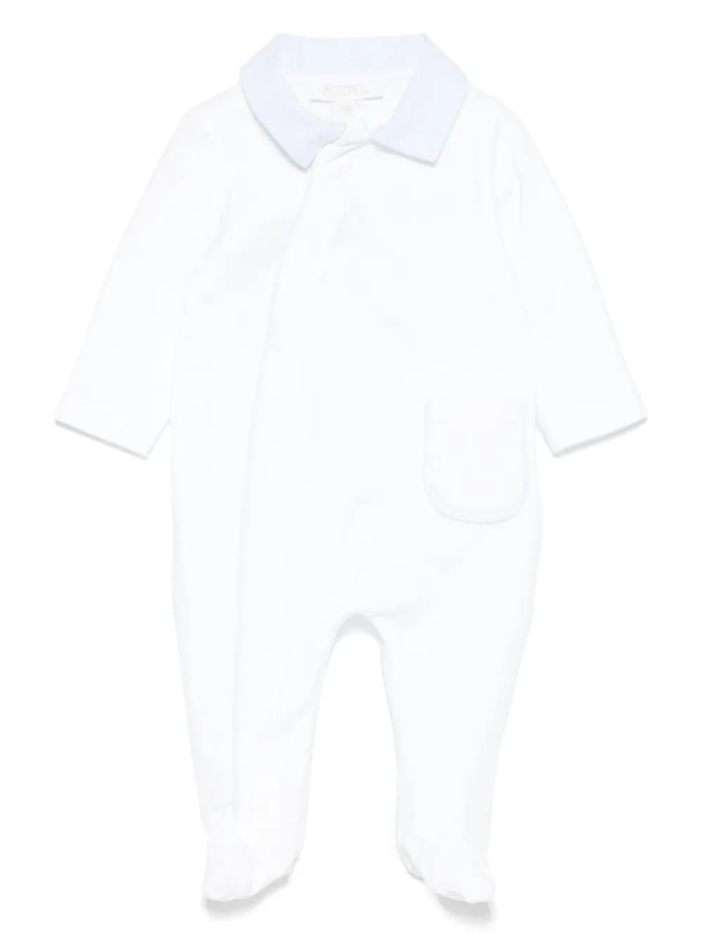 Patachou Babypakje met geborduurd logo Wit