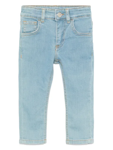 Patachou logo-patch jeans