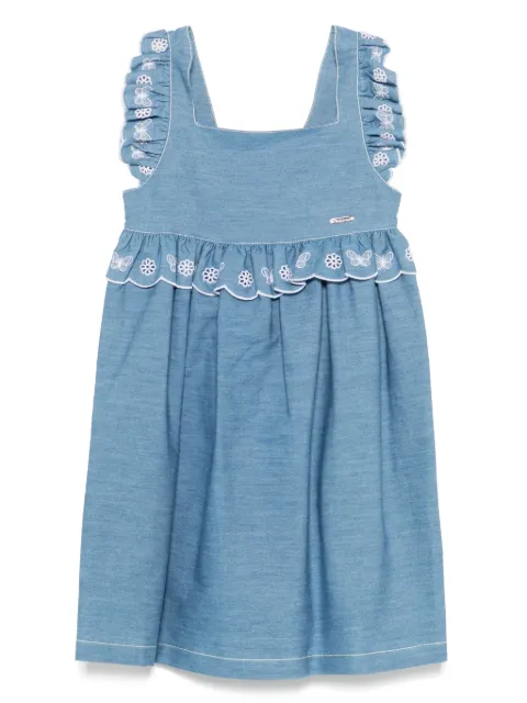 Patachou embroidered-detailed dress