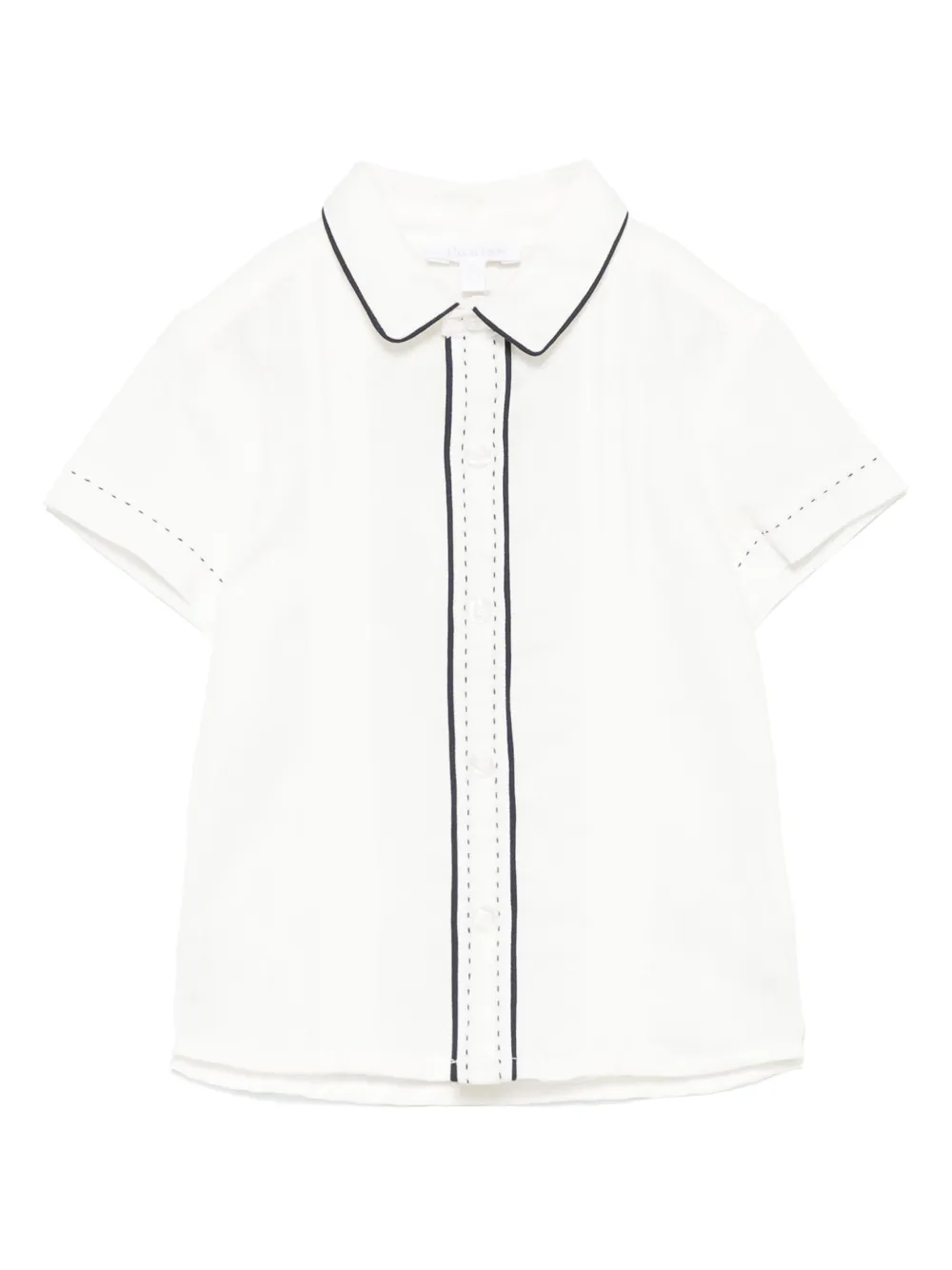 Patachou camisa con costuras en contraste | blanco | Image 1