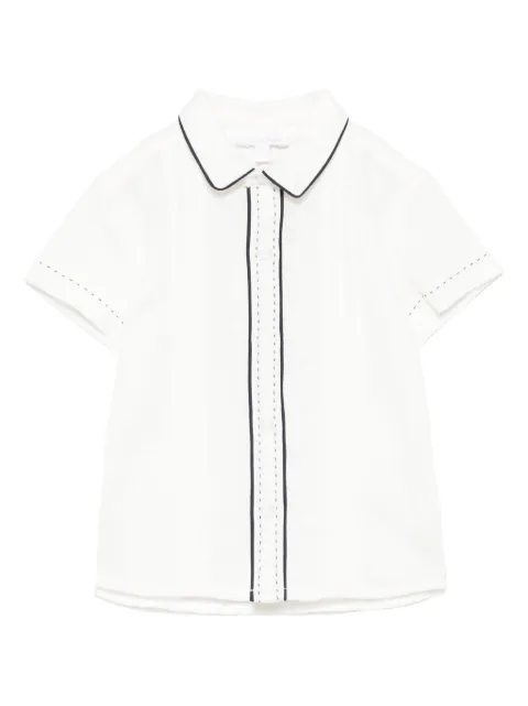 Patachou camisa con costuras en contraste