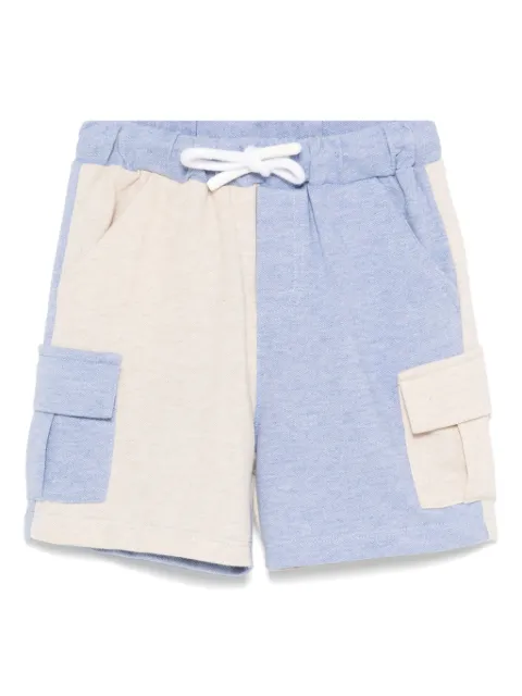 Patachou shorts cargo con diseño color block