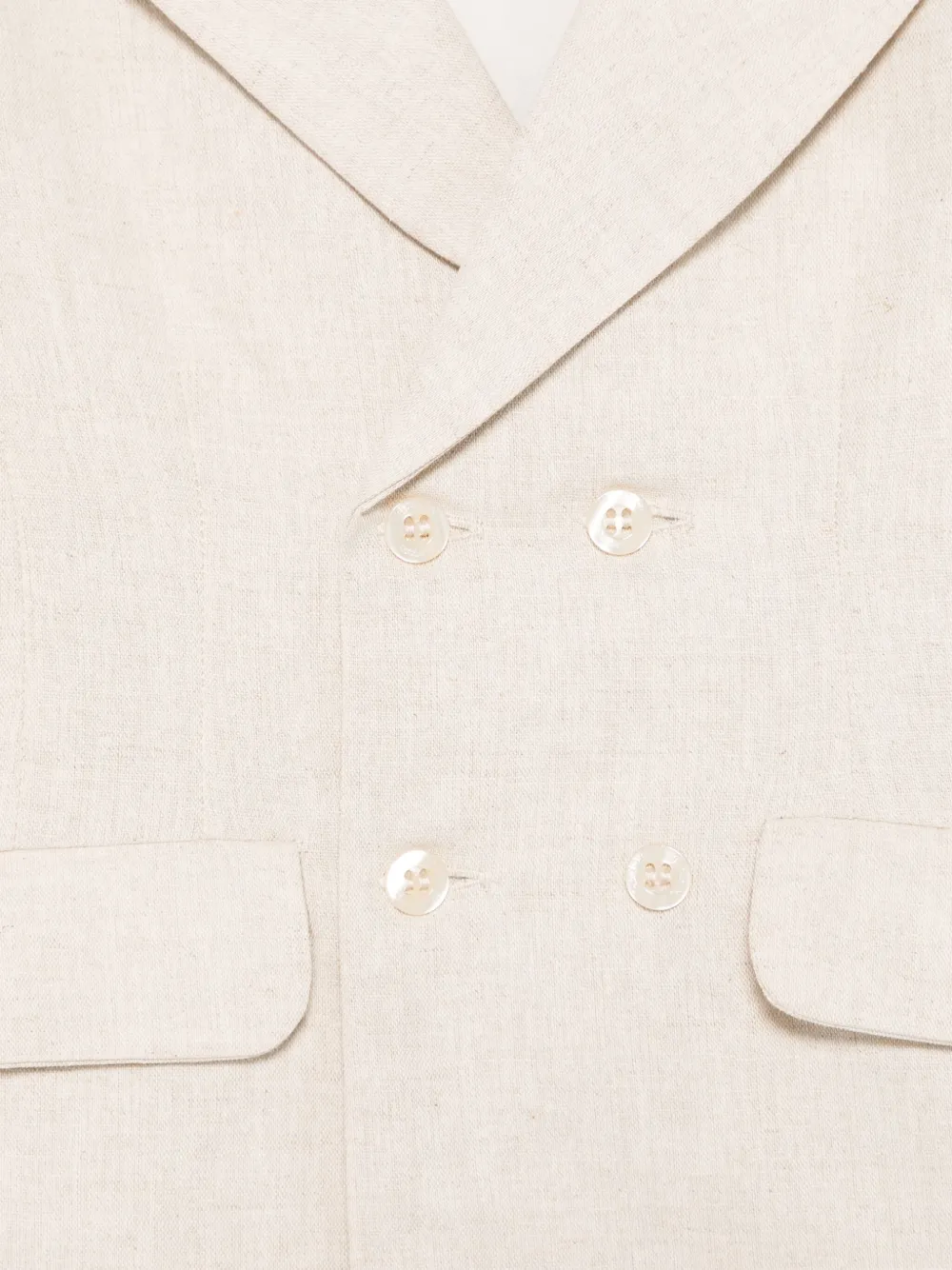 Patachou Blazer met dubbele rij knopen Beige