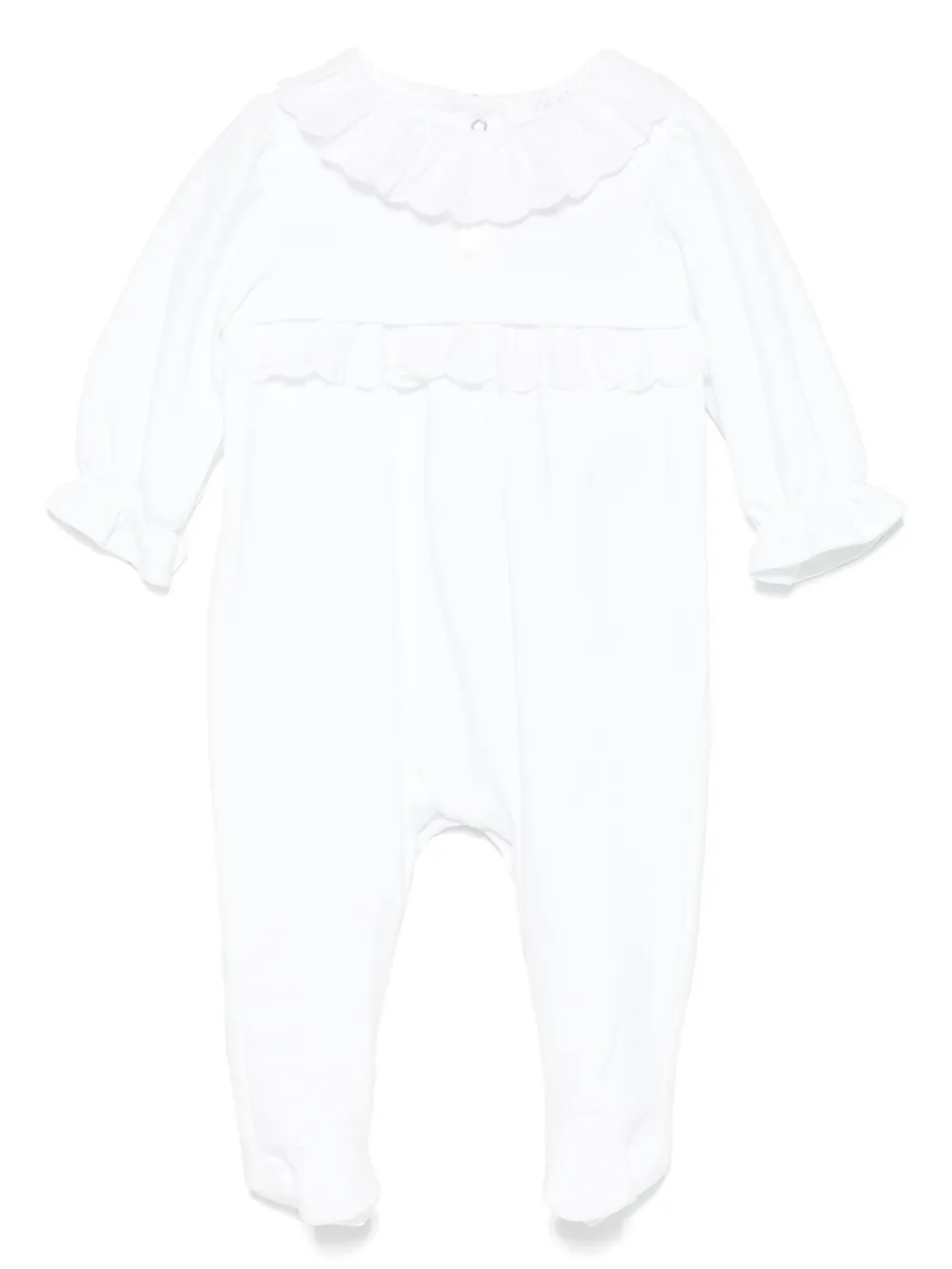 Patachou Babypakje met ruches Wit