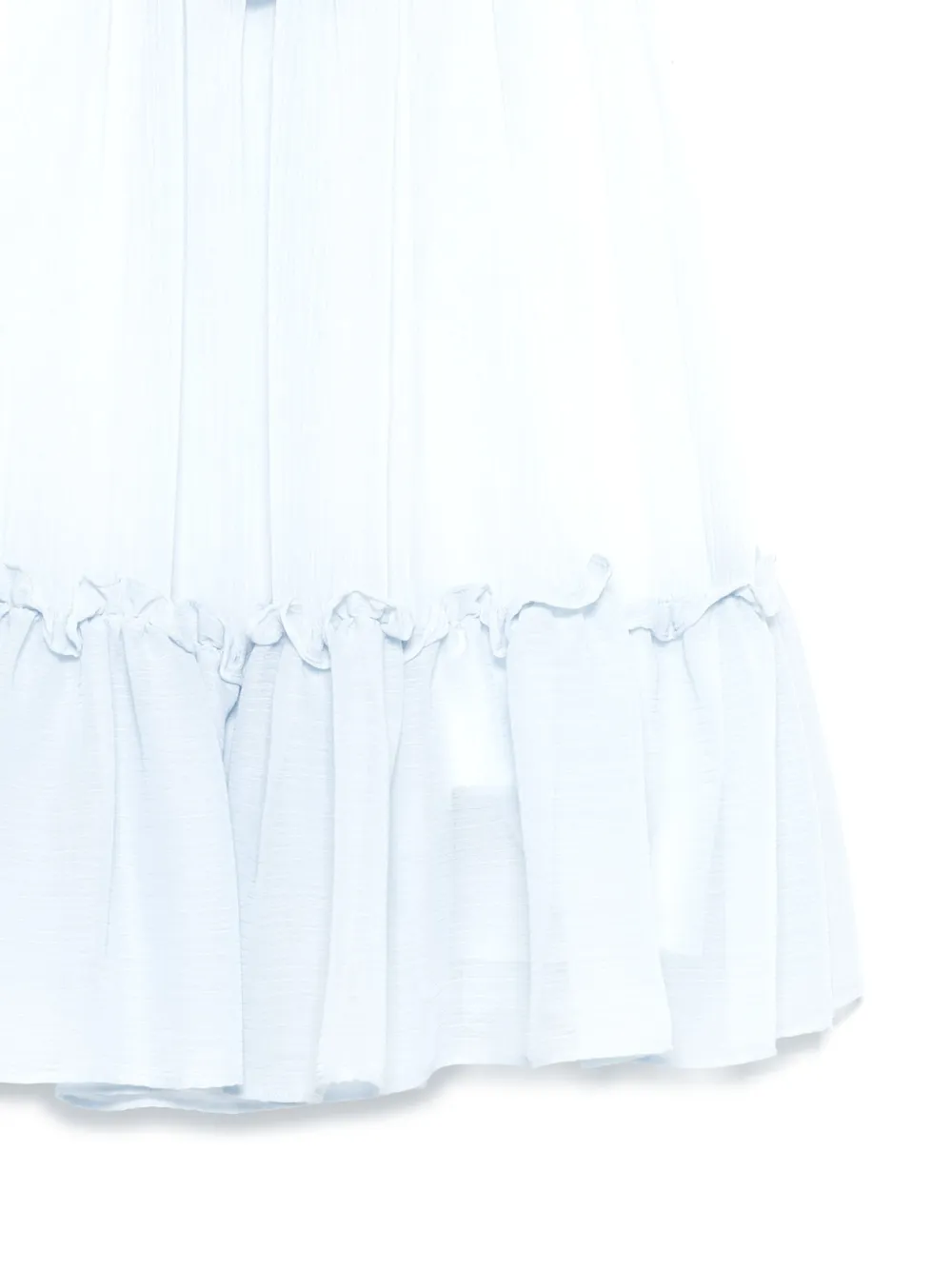 Patachou Jurk met ruches Blauw