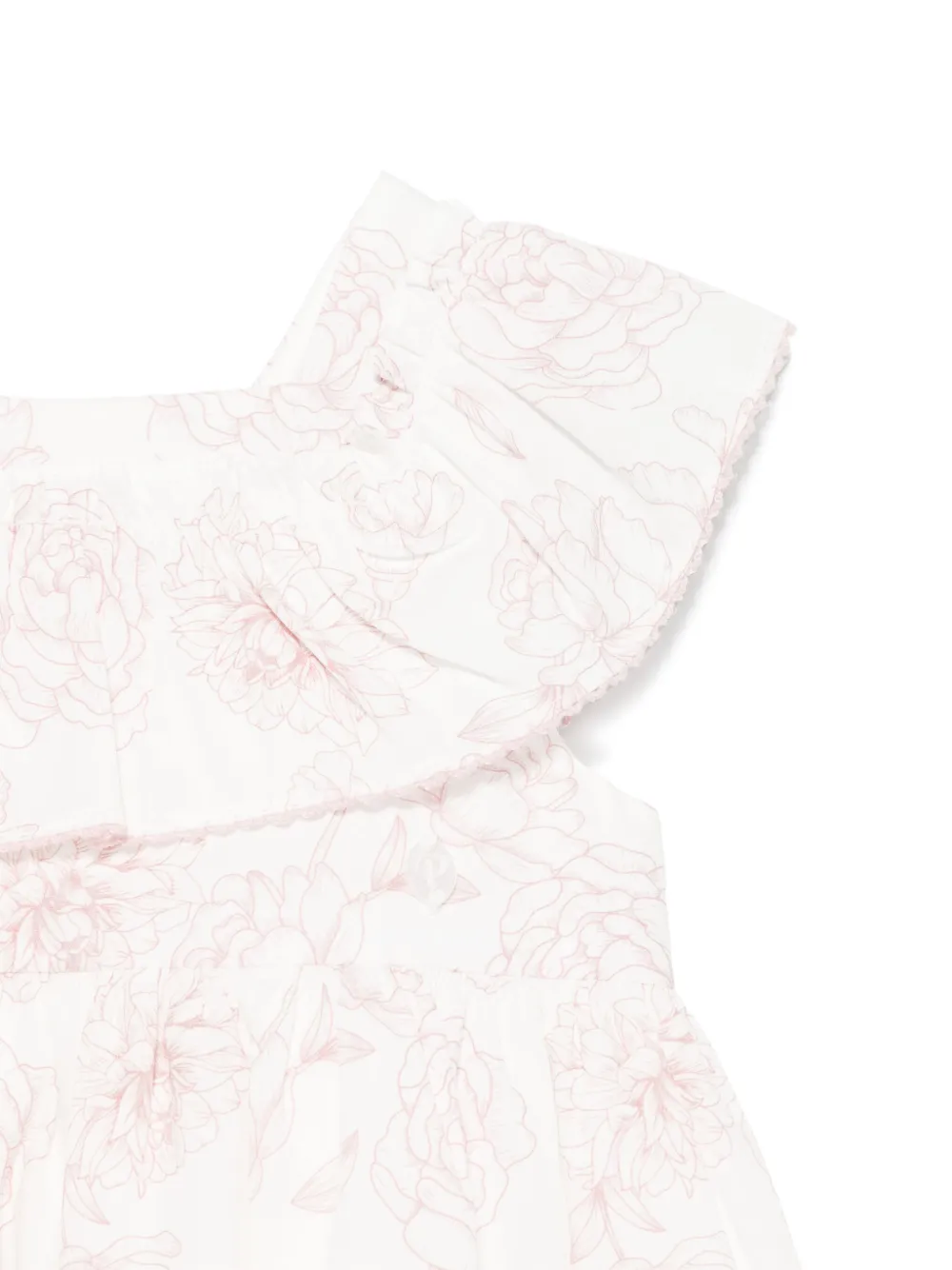 Patachou Jurk met bloemenprint Wit