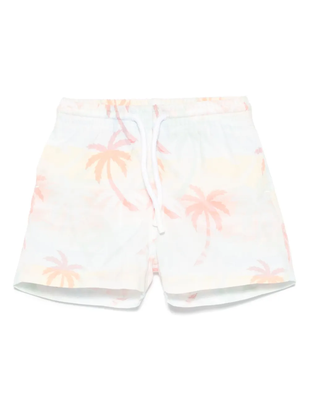 Patachou palm-tree-print swimshorts | Blue | Image 1
