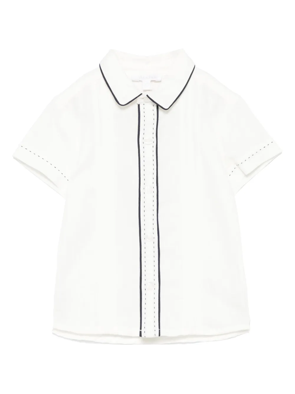 Patachou Gesmockte blouse Wit