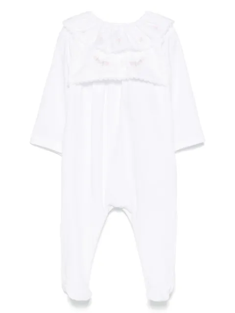 Patachou floral-embroidery pajamas
