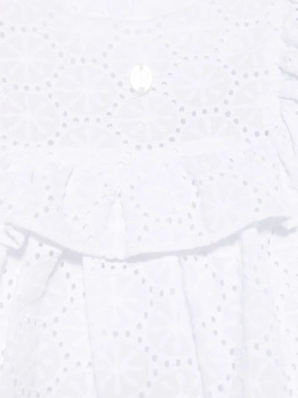 Patachou Jurk met broderie anglaise Wit