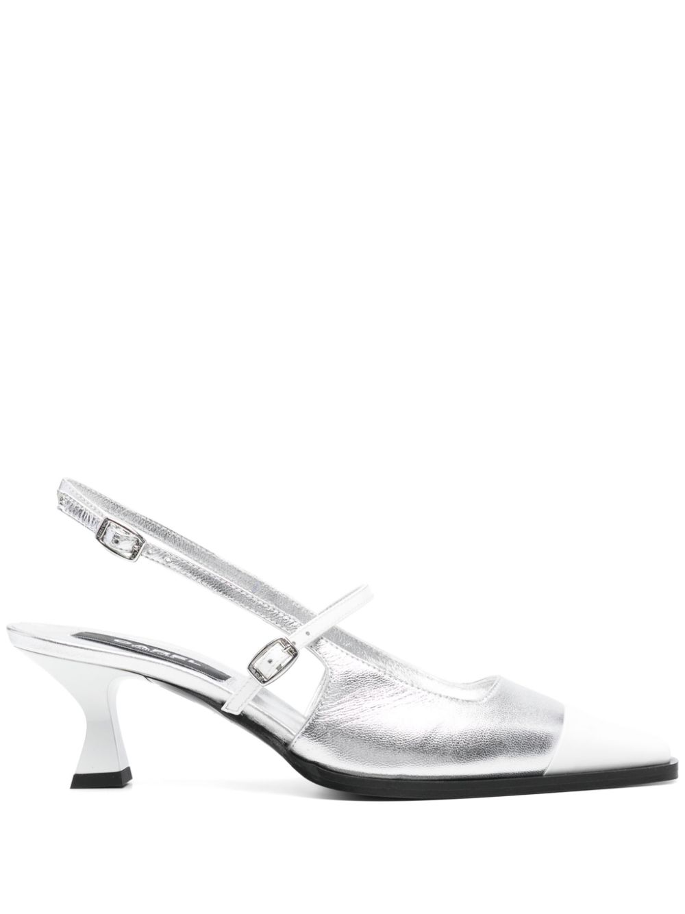 Carel Paris 50 mm Cecile pumps Zilver