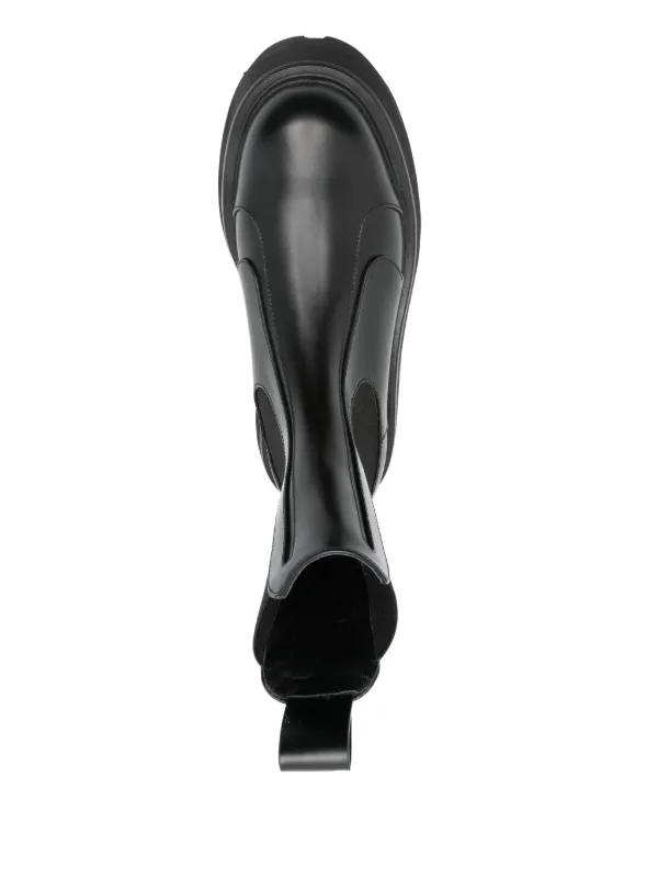 Alexander McQueen Sofa Chelsea Boots | Black | FARFETCH