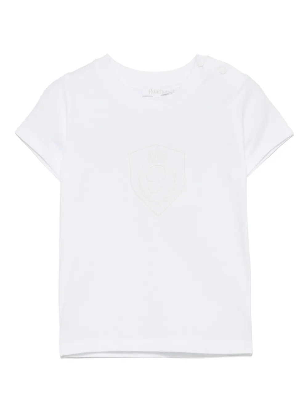 Patachou playera con logo bordado | blanco | Image 1