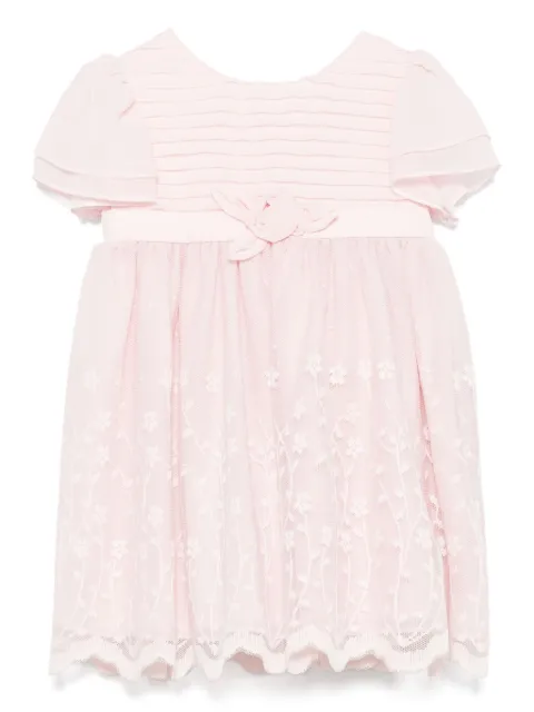 Patachou Vestido com aplicação de rosa
