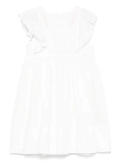 Patachou floral-embroidery dress 