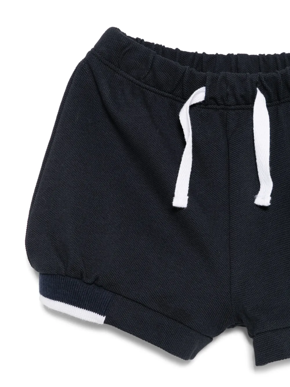 Patachou Katoenen poloshirt en shorts Blauw