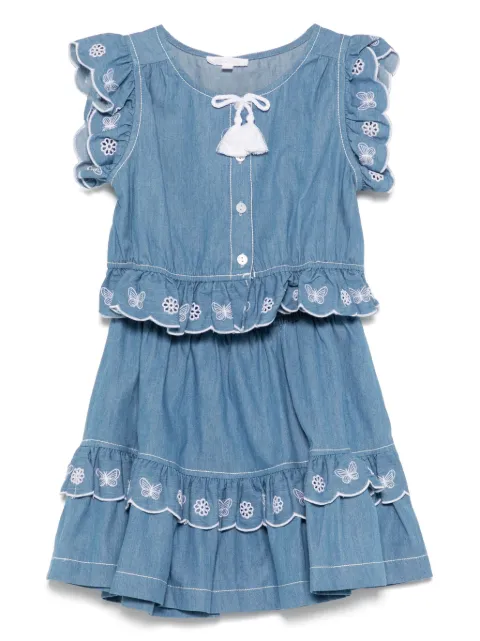 Patachou blusa y falda bordadas