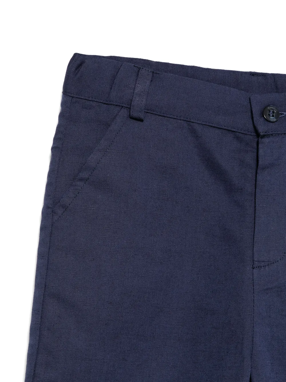 Patachou Bermuda shorts met elastische taille Blauw