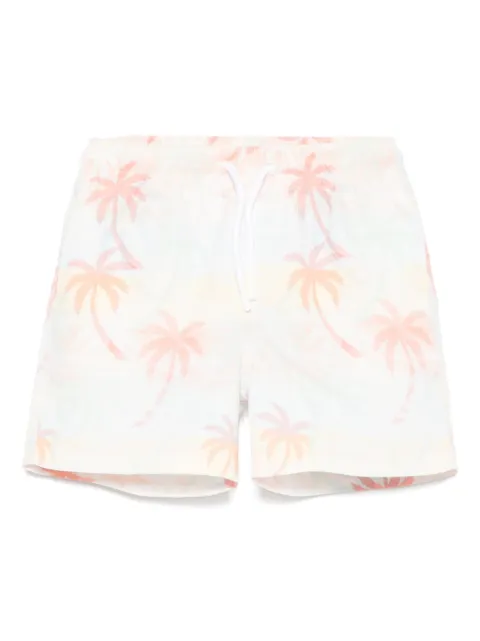 Patachou palm-tree-print swimshorts