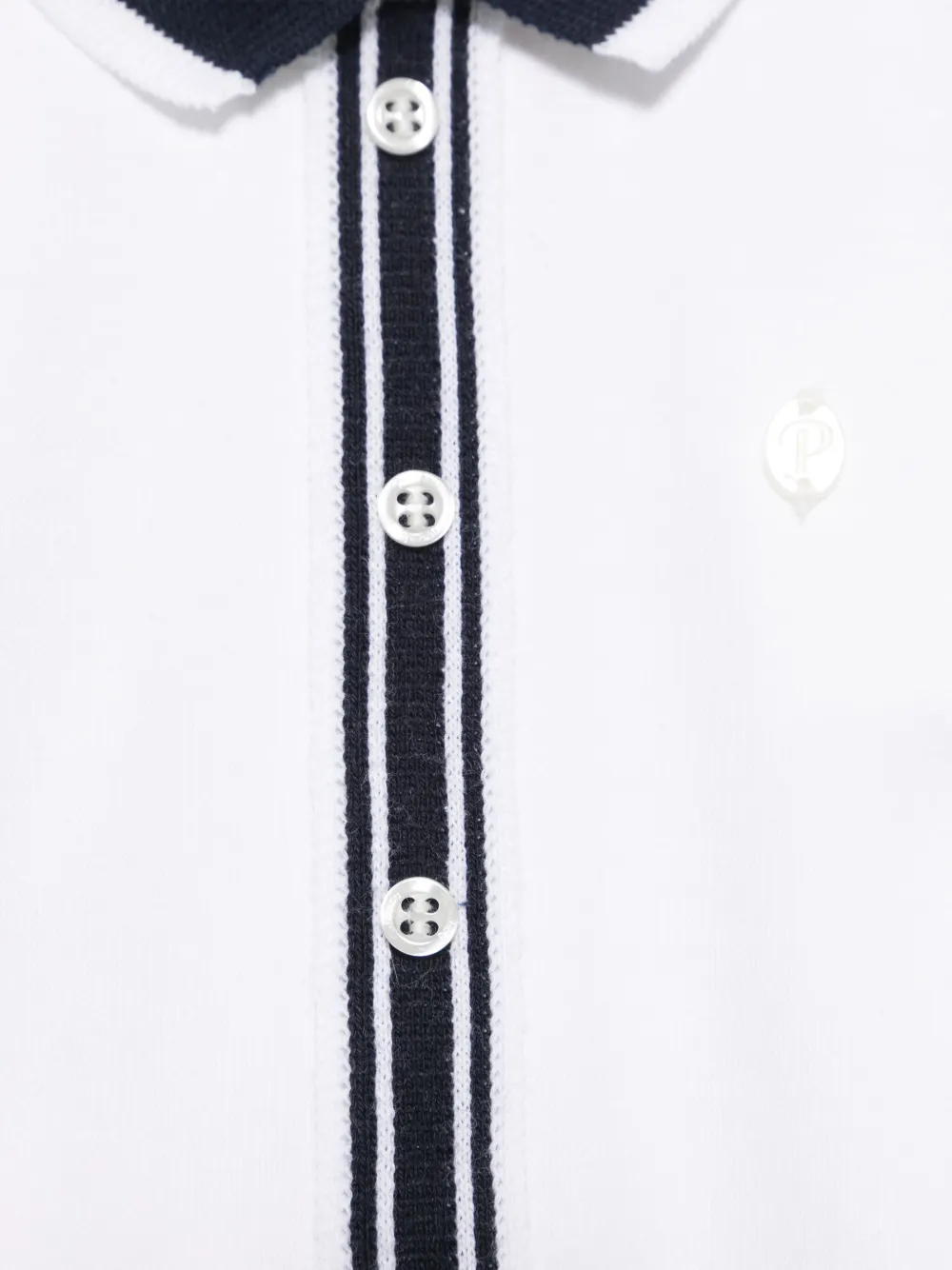 Patachou Babypakje met contrasterende afwerking Wit