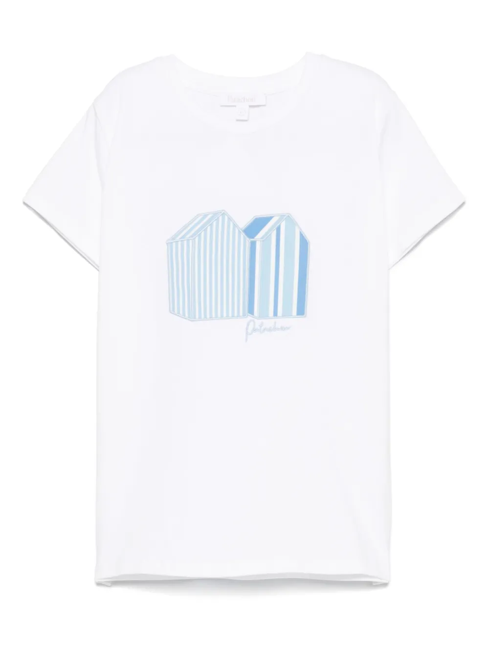 Patachou playera con logo bordado | blanco | Image 1