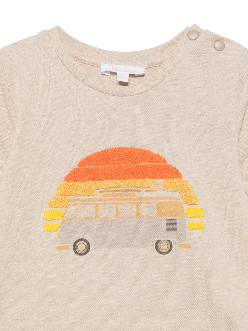 Patachou Sunset T-shirt In 中性色