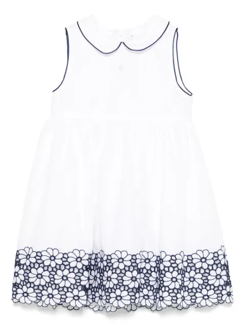 Patachou floral-embroidery dress