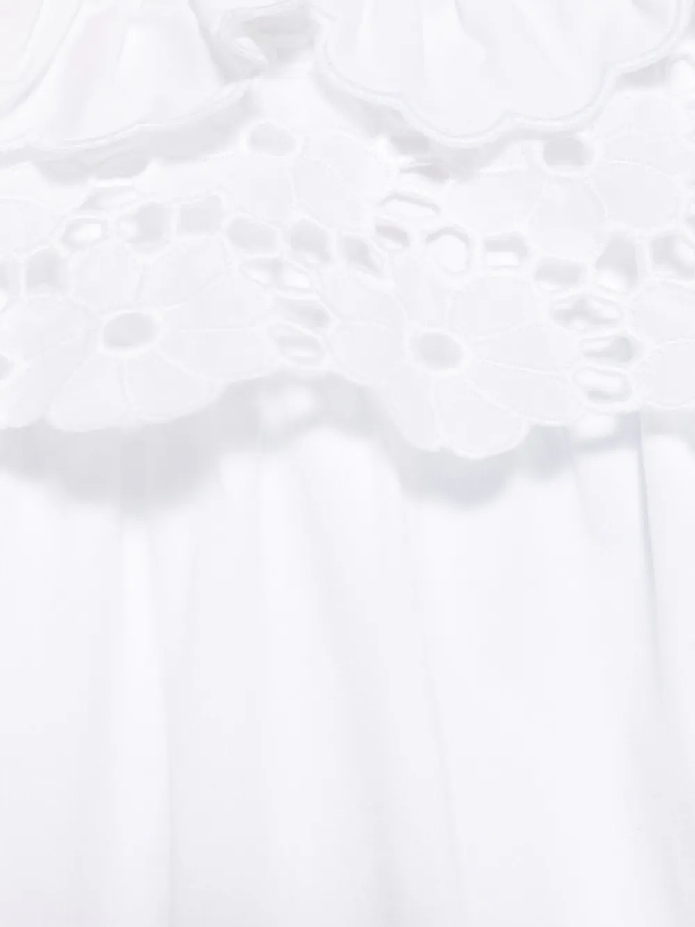 Patachou Pyjama met bloemdetail Wit