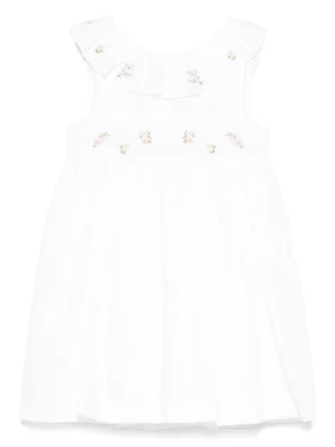 Patachou floral-embroidery dress