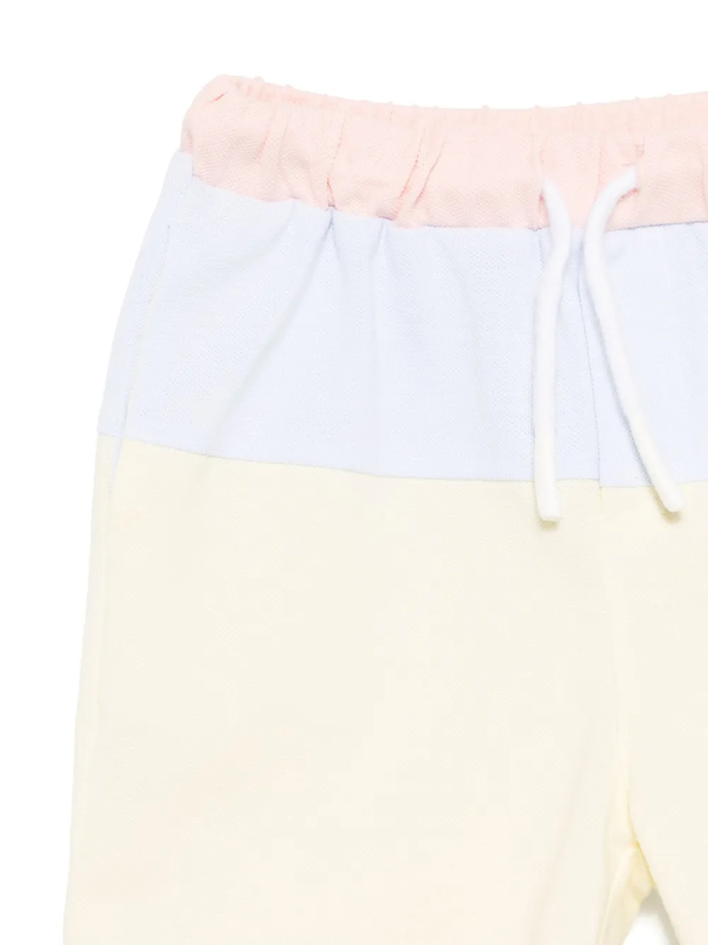 Patachou T-shirt en shorts met borduurwerk Wit