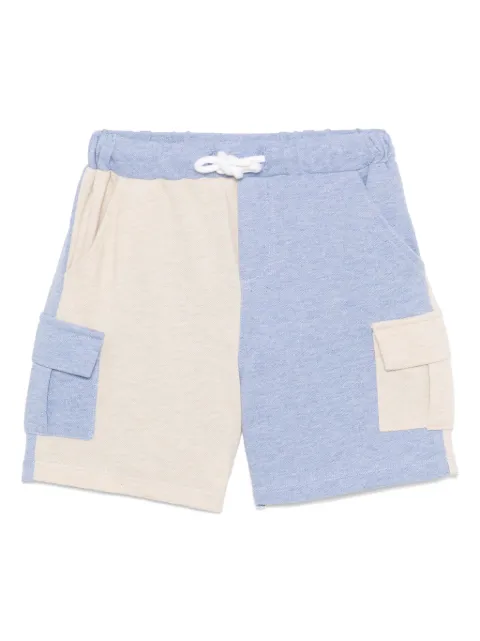 Patachou shorts cargo con diseño color block
