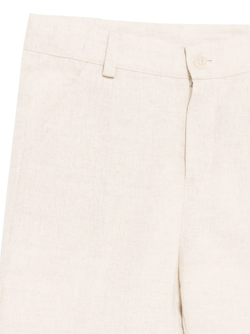 Patachou Bermuda shorts met elastische taille Beige