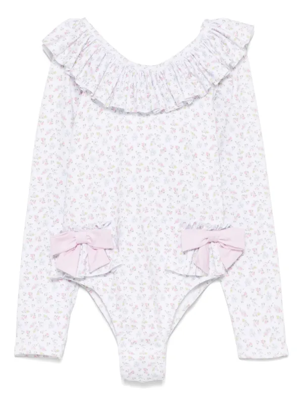 Patachou traje de baño con estampado floral