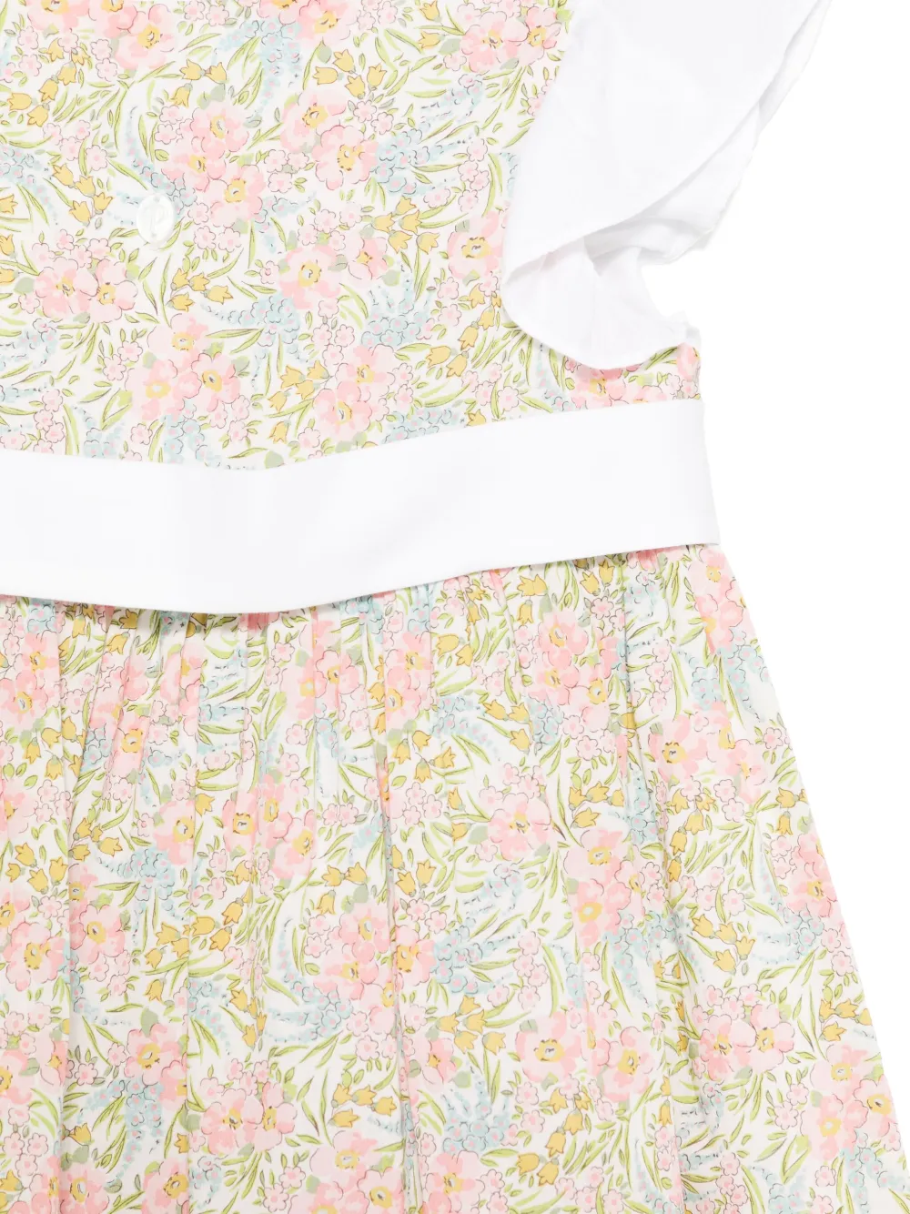 Patachou Jurk met bloemenprint Wit