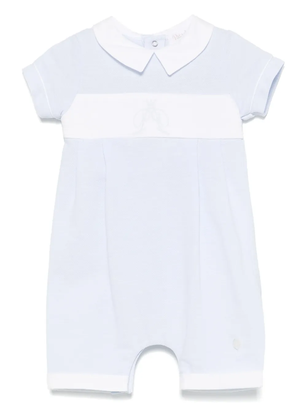 Patachou logo-embroidered shorties | Blue | Image 1